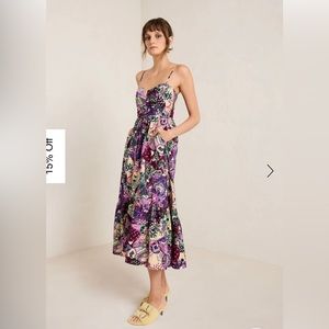 A.L.C Lilah Cotton Midi Dress